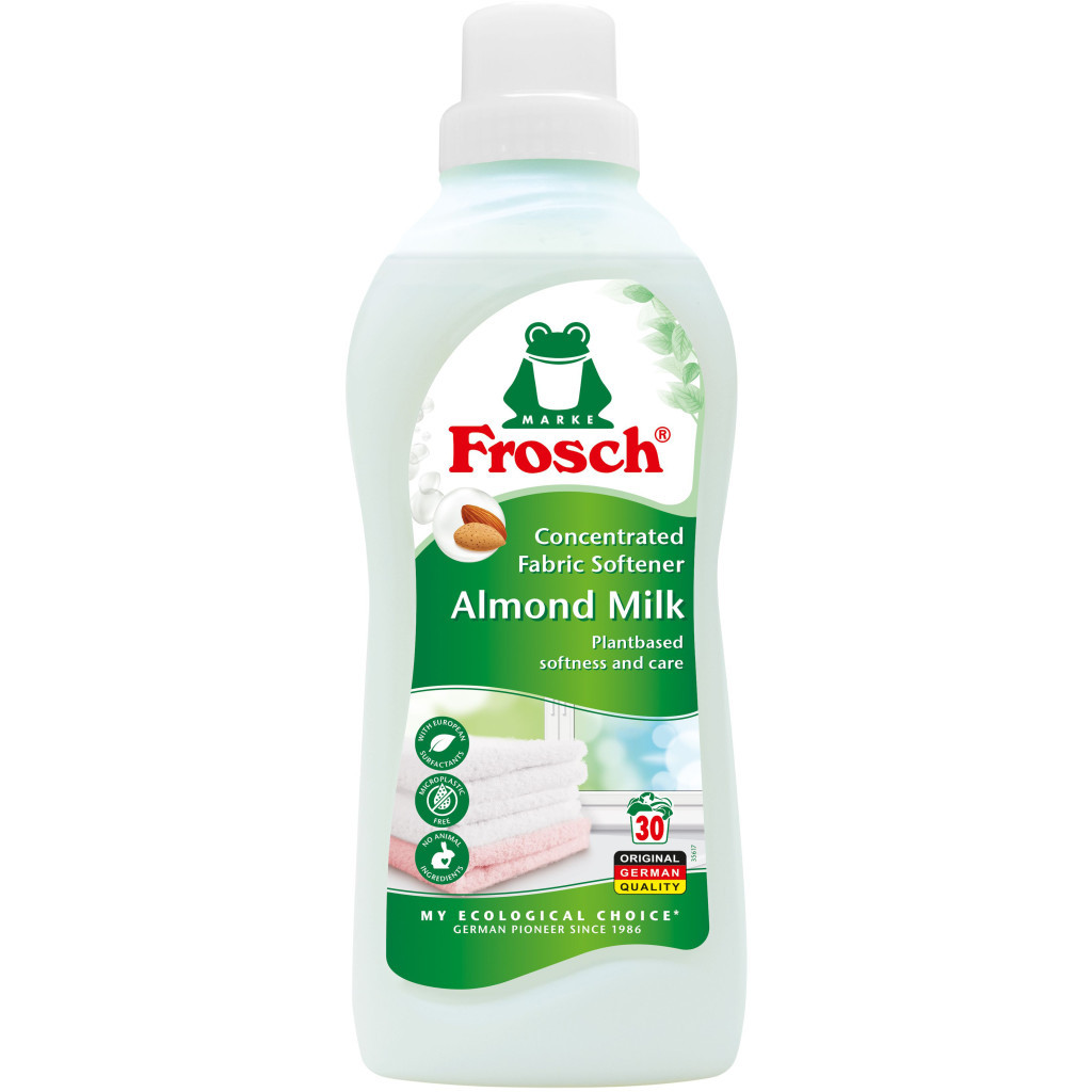 Кондиціонер для білизни Frosch Мигдальне Молочко 750 мл (4009175193285/4001499180330) - зображення 1