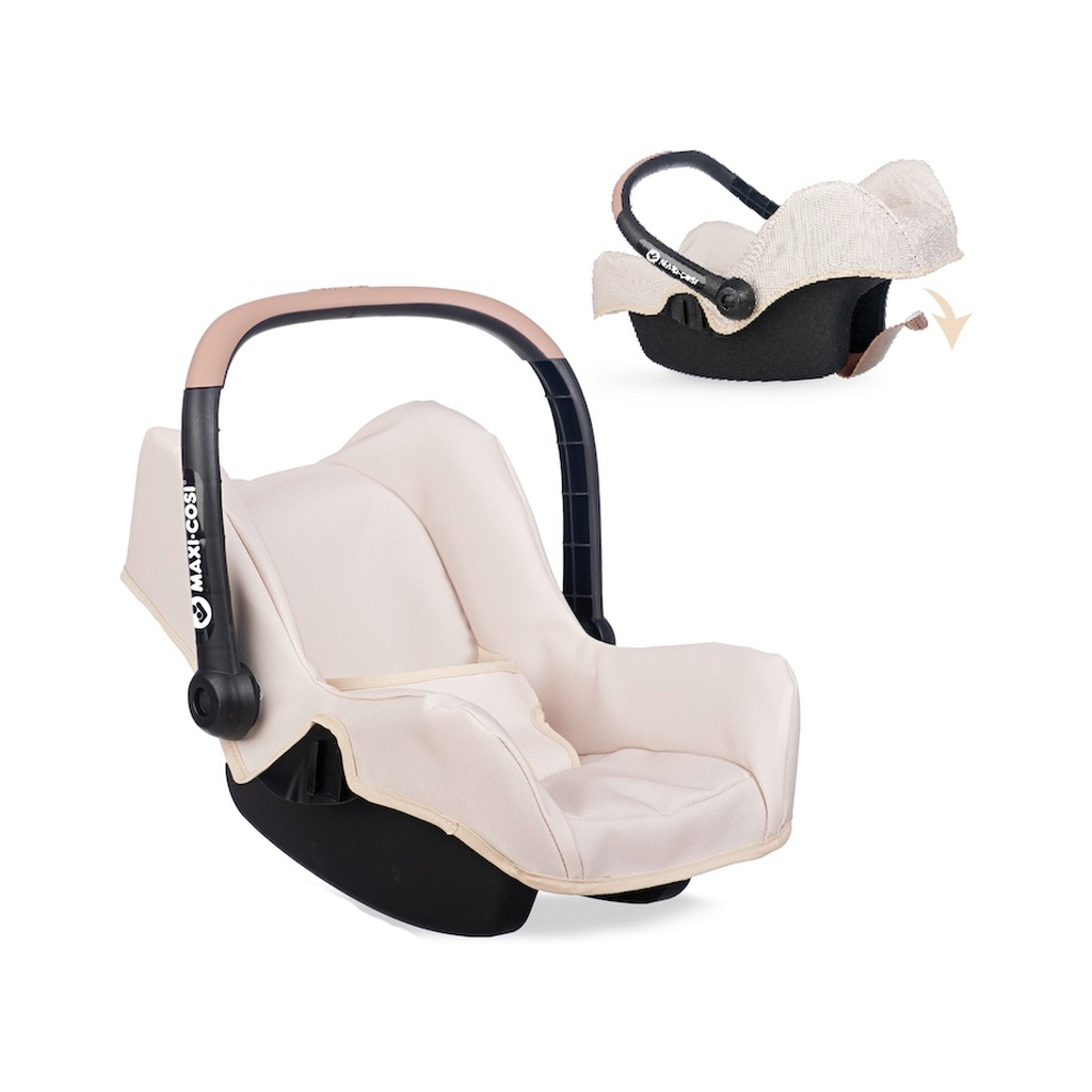 Аксесуар до ляльки Smoby Крісло-переноска Maxi-cosi Айворі (7600240244) - зображення 1