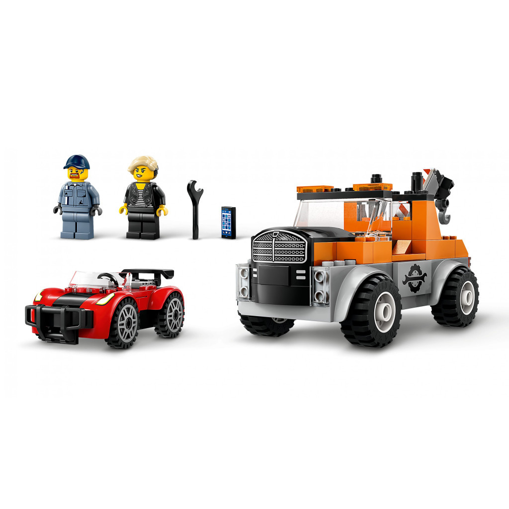 Конструктор LEGO City Евакуатор і ремонт спортивних авто (60435) - зображення 5