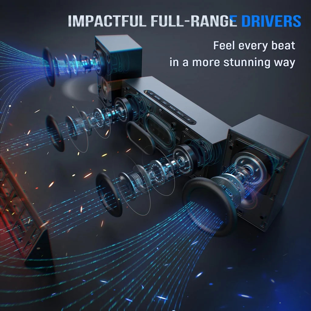 Акустична система Fifine A22 Gaming RGB Black (A22) - зображення 5