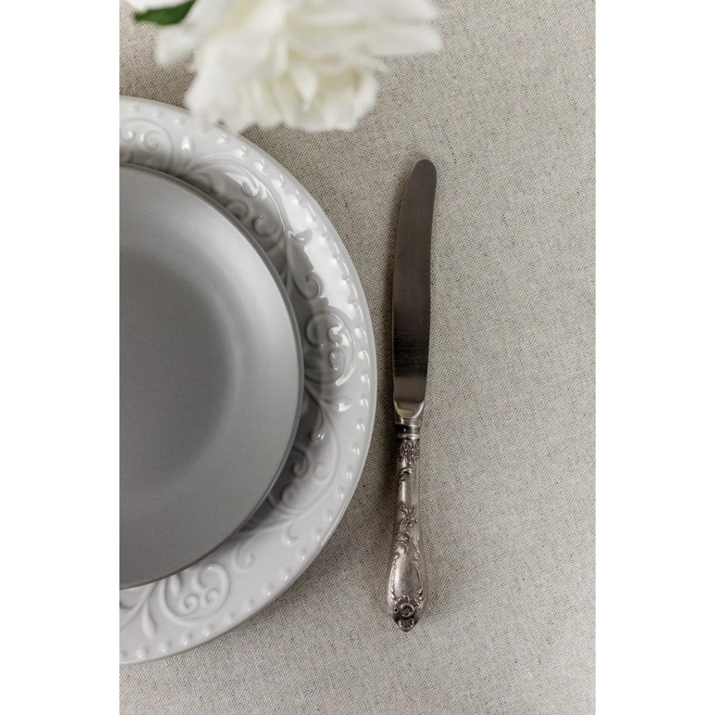 Скатертина Прованс непромокаюча Simfoni Натюрель D-136 см (033611) - зображення 3