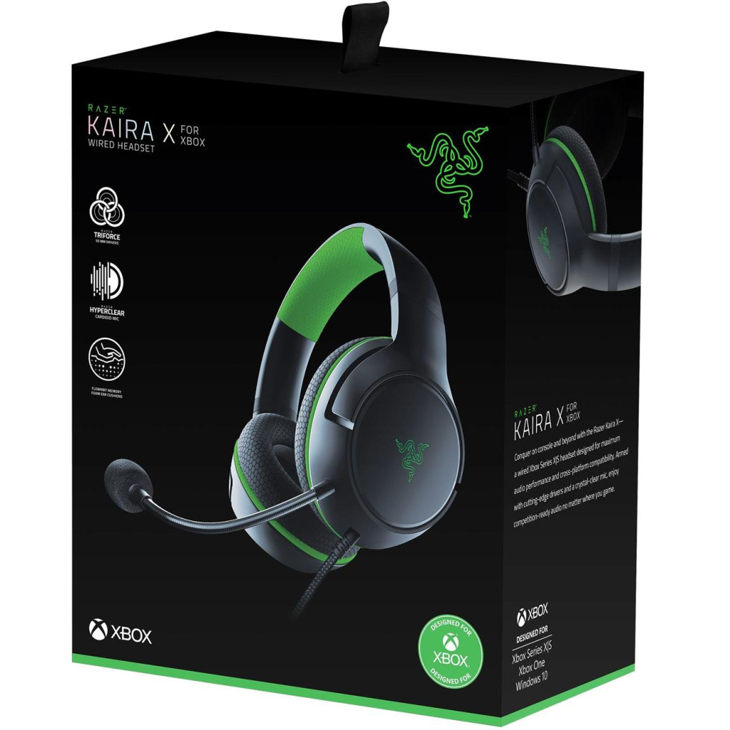 Навушники Razer Kaira X for Xbox Black (RZ04-03970100-R3M1) - зображення 6