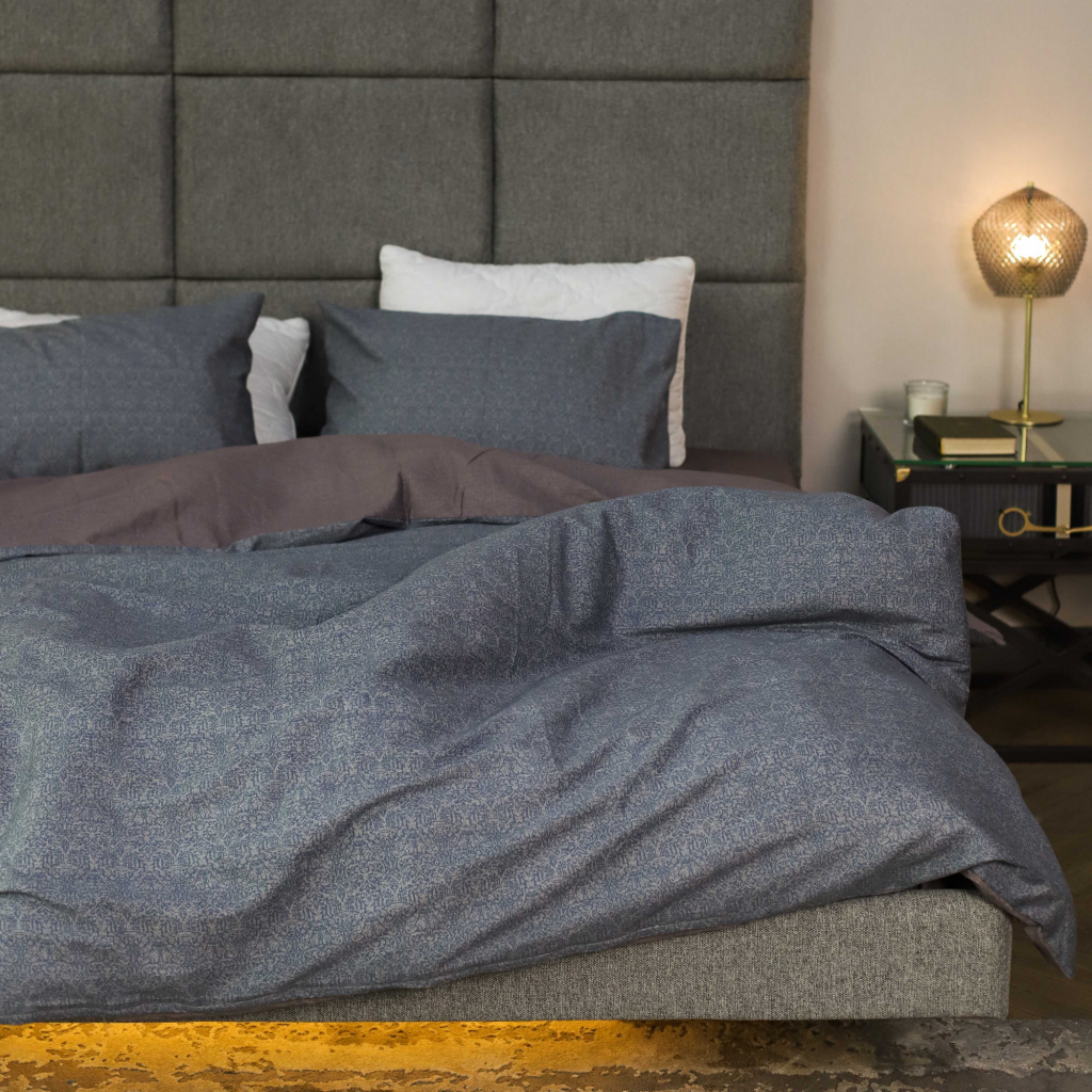 Постільна білизна Isleep двоспальна Сатин Twill 40 (40_dv_Isleep) - зображення 2