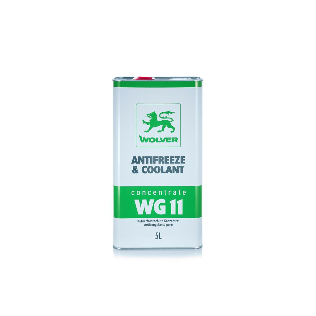 Антифриз Wolver Концентрат WG11 зелен. 5л (4260360944284) - изображение 1