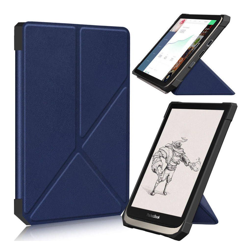 Чохол до електронної книги BeCover Ultra Slim Origami PocketBook 740 Inkpad 3 / Color / Pro (707163) - зображення 2