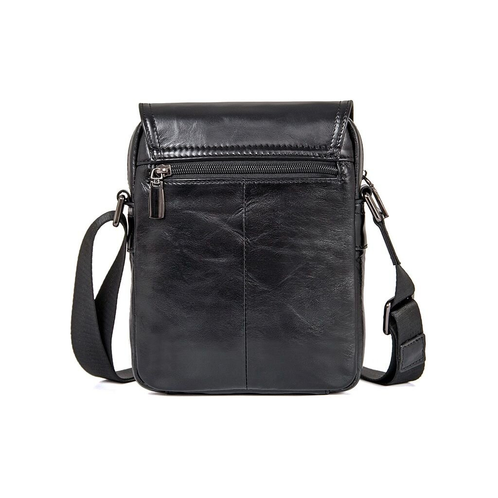 Сумка Vintage Шкіряна Чорна (14470) - зображення 2