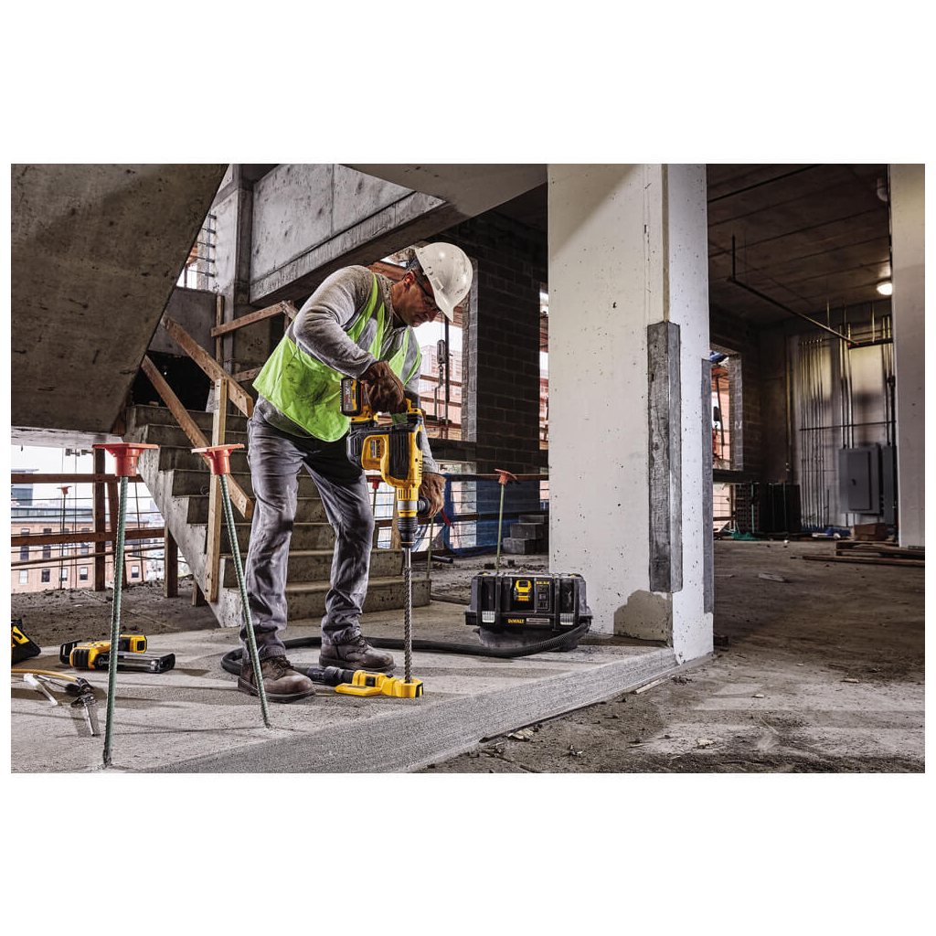 Перфоратор DeWALT безщітковий, SDS-MAX, 54 В, 10.5 Дж, 2 реж. кейс (без АКБ та ЗП) (DCH614X2) - зображення 10