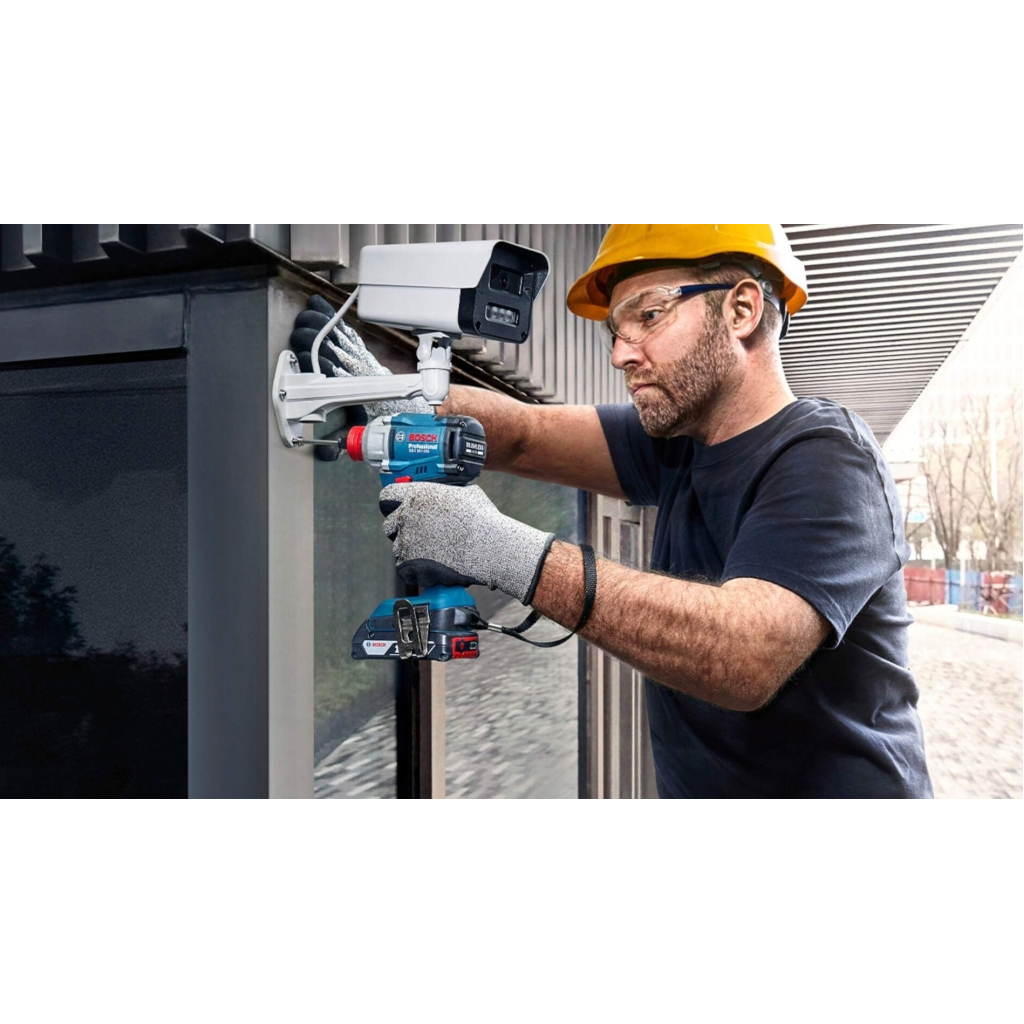 Гайковерт Bosch GDR 18V-215 18V, 2х2Ah, 3800об/хв, 215Нм, M6-M16, кейс (0.601.9N2.022) - зображення 4