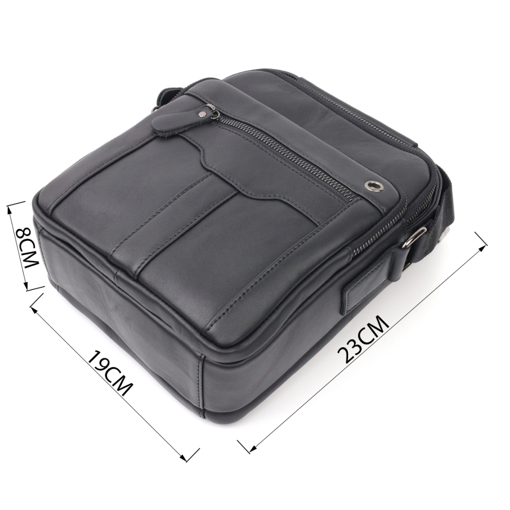 Сумка Vintage Чорна (20826) - зображення 3