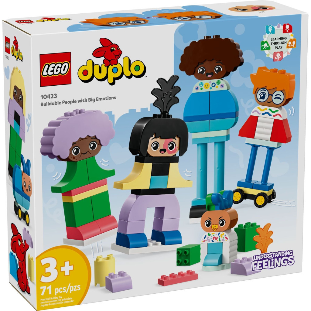 Конструктор LEGO DUPLO Town Конструктор людей із сильними емоціями 71 деталей (10423) - зображення 1