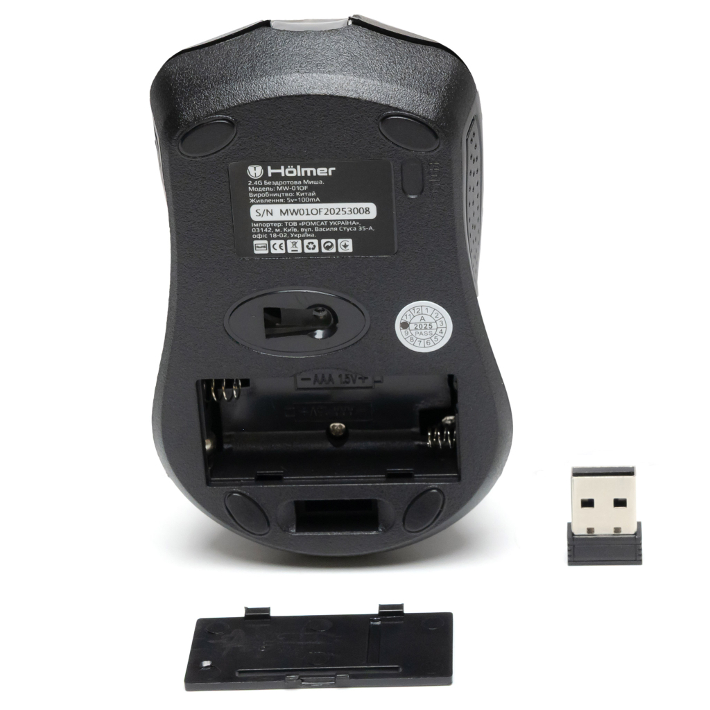 Мишка Hölmer MW-01OF Wireless Black (MW-01OF) - зображення 10