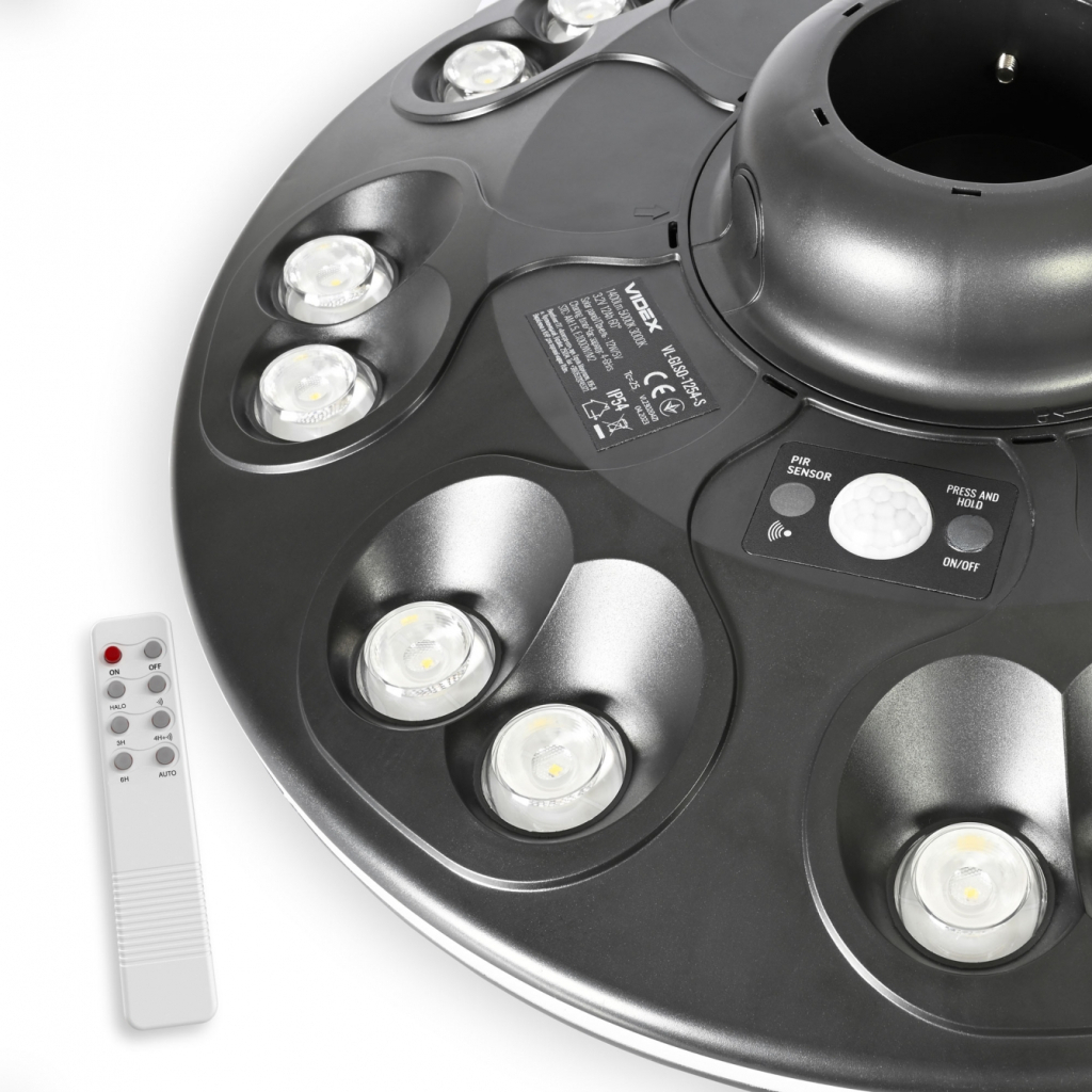 Прожектор Videx IP54 VIDEX 1400Lm Сенсорний (VL-GLSO-1254-S) - зображення 4