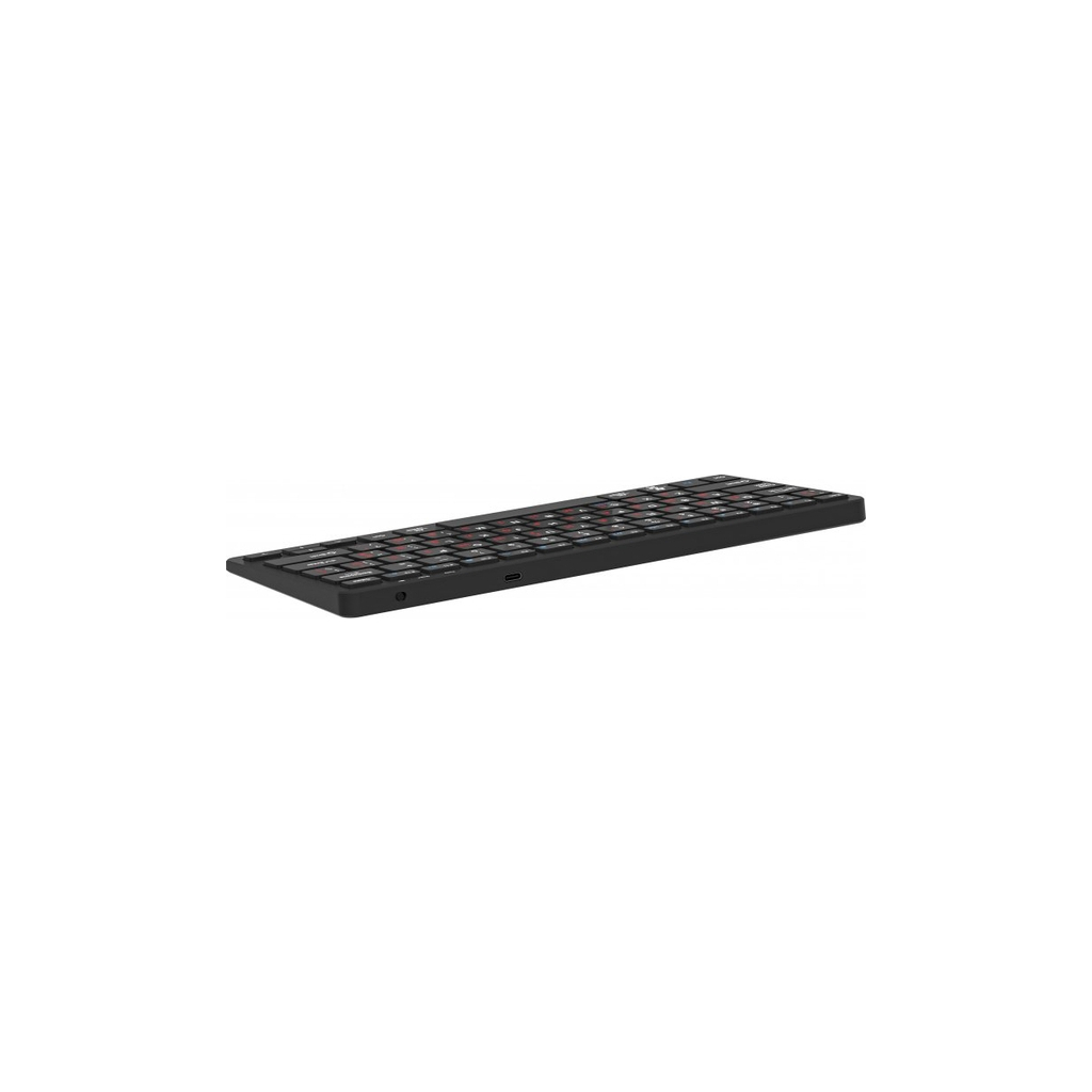 Клавіатура Maxxter KBW-C01B-UA Wireless UA Black (KBW-C01B-UA) - зображення 3