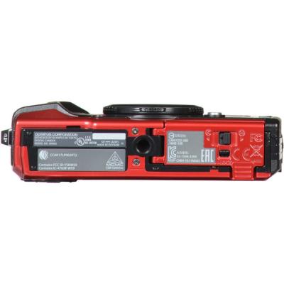 Цифровий фотоапарат Olympus TG-5 Red (Waterproof - 15m; GPS; 4K; Wi-Fi) (V104190RE000) - зображення 6