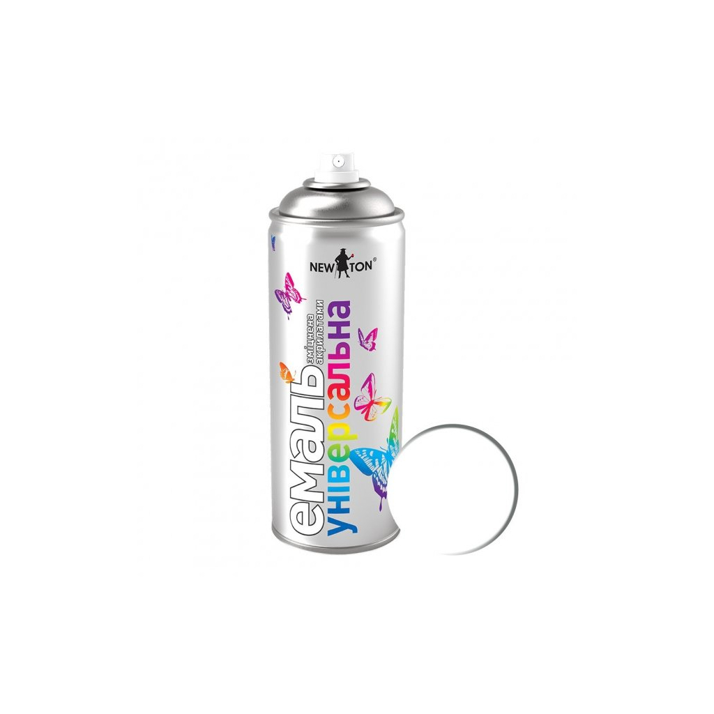 Аерозольна фарба для автомобіля New Ton універсальна 9003 сн. білий, 400 мл (235) - зображення 1