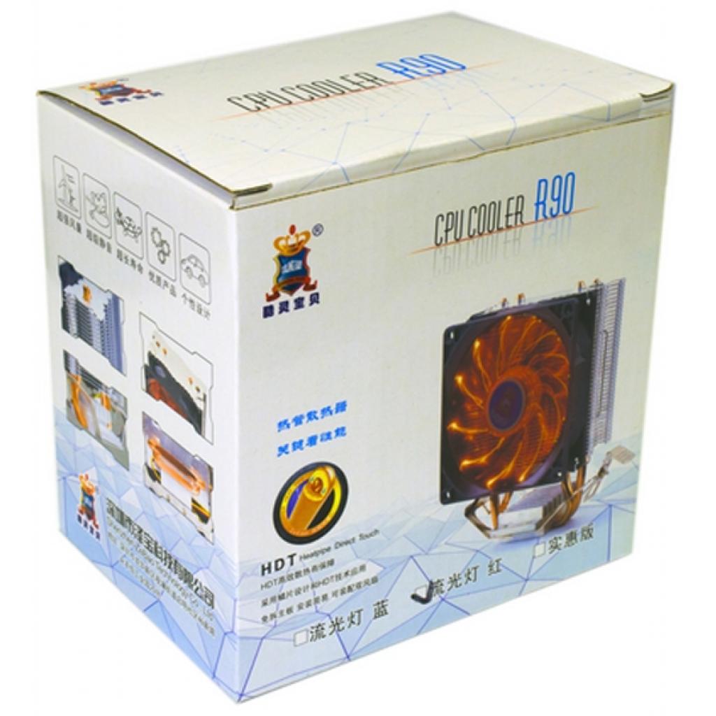Кулер до процесора Cooling Baby R90 RED LED - изображение 6