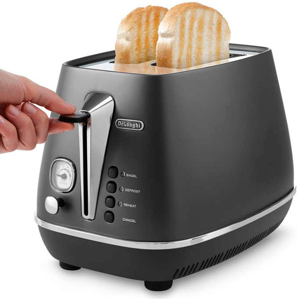 Тостер DeLonghi CTI 2103.BK (CTI2103.BK) - зображення 4