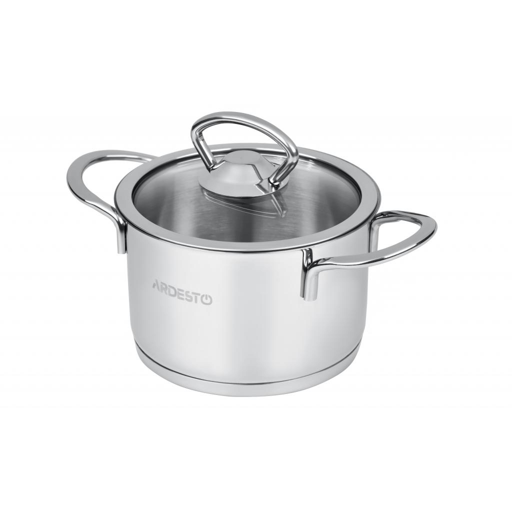 Каструля Ardesto Luna з кришкою 0,9 л (AR0609S) - зображення 1