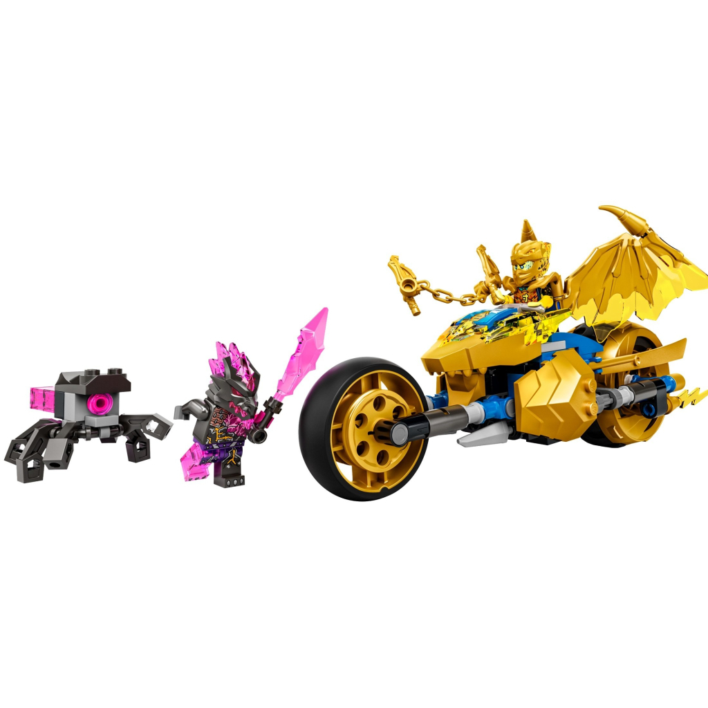 Конструктор LEGO Ninjago Мотоцикл золотого дракона Джея 137 деталі (71768) - зображення 3