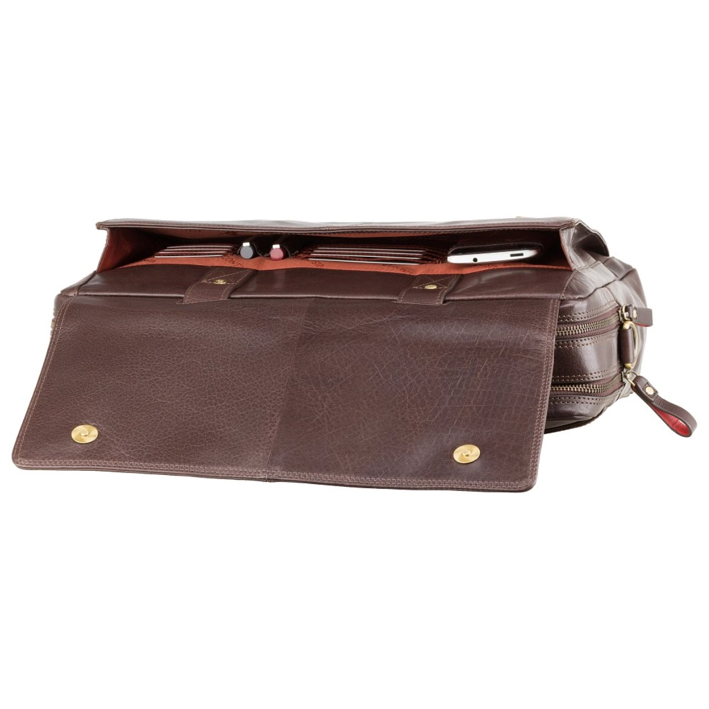 Сумка Visconti ML24 Anderson 15 Brown (ML24 BRN) - зображення 6