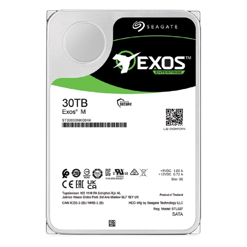 Жорсткий диск 3.5" 30TB Exos M Seagate (ST30000NM004K) - зображення 4
