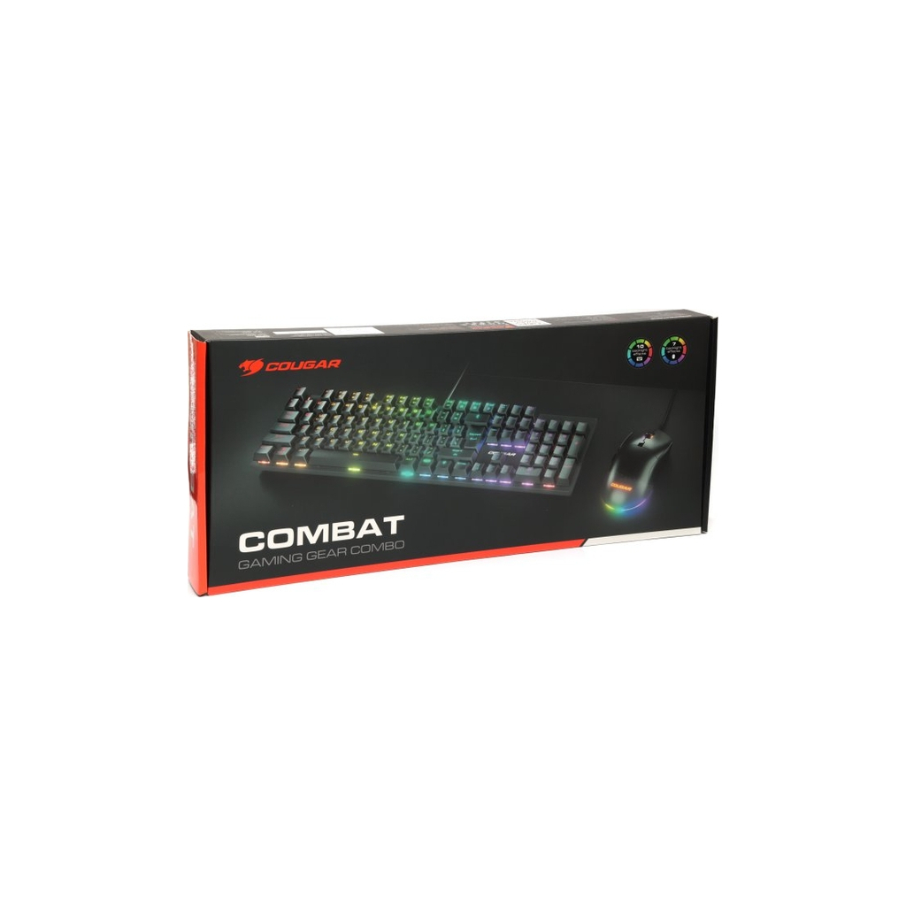 Комплект Cougar Combat Keyboard and Mouse USB Black (Combat) - зображення 9