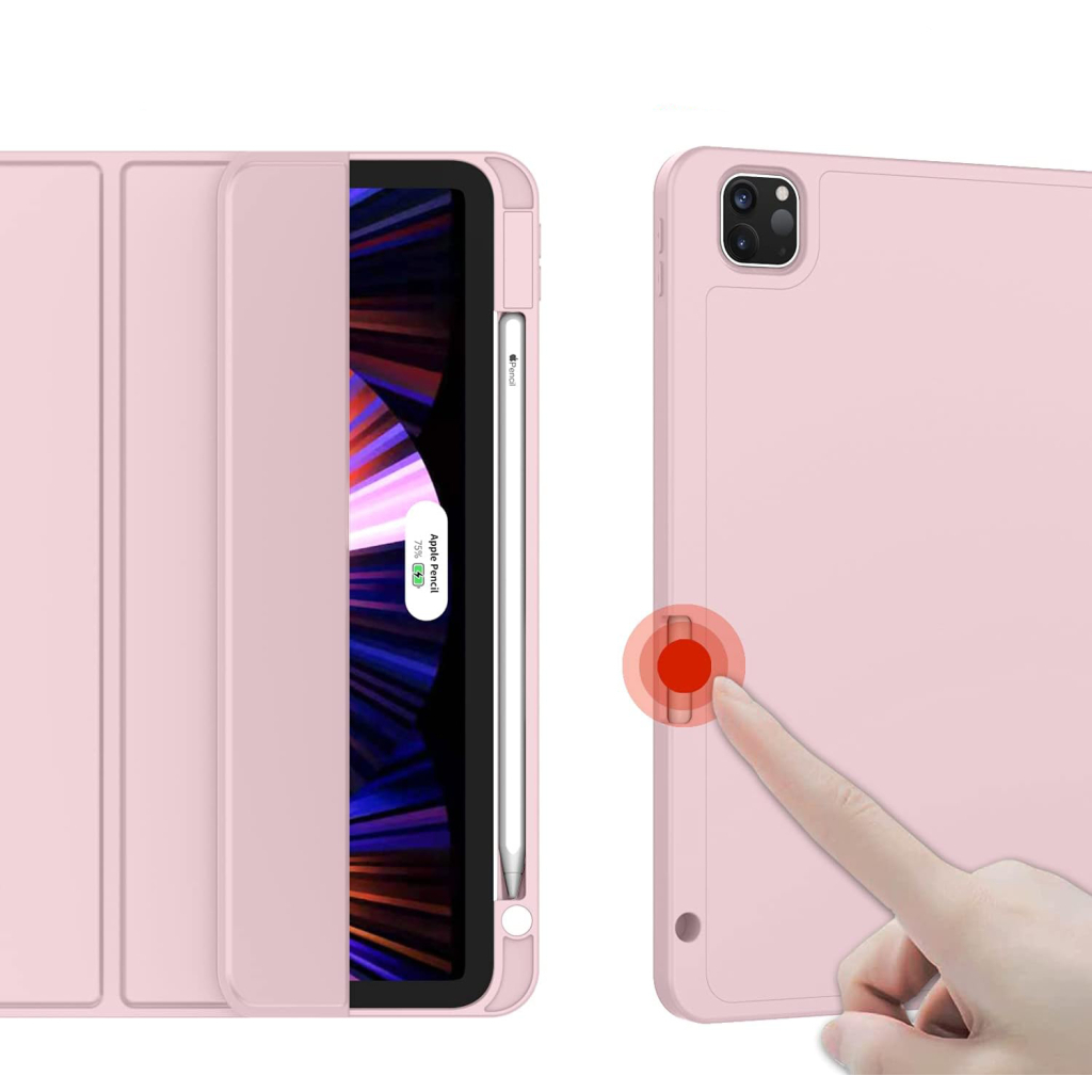 Чохол до планшета BeCover Direct Charge Pencil Apple iPad Pro 11 2020/2021/2022 Pink (709654) - зображення 3