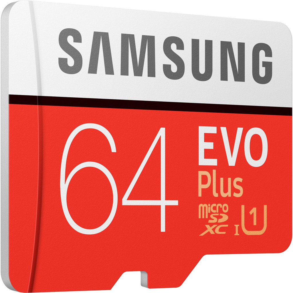 Карта пам'яті Samsung 64GB microSDXC class 10 UHS-I U1 Evo Plus V2 (MB-MC64HA/RU) - зображення 3