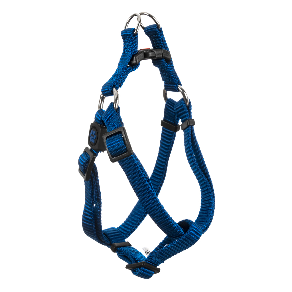 Шлея для собак GimDog Harlem H нейлон 1.0х33-44 см блакитна (8009632059204) - зображення 2