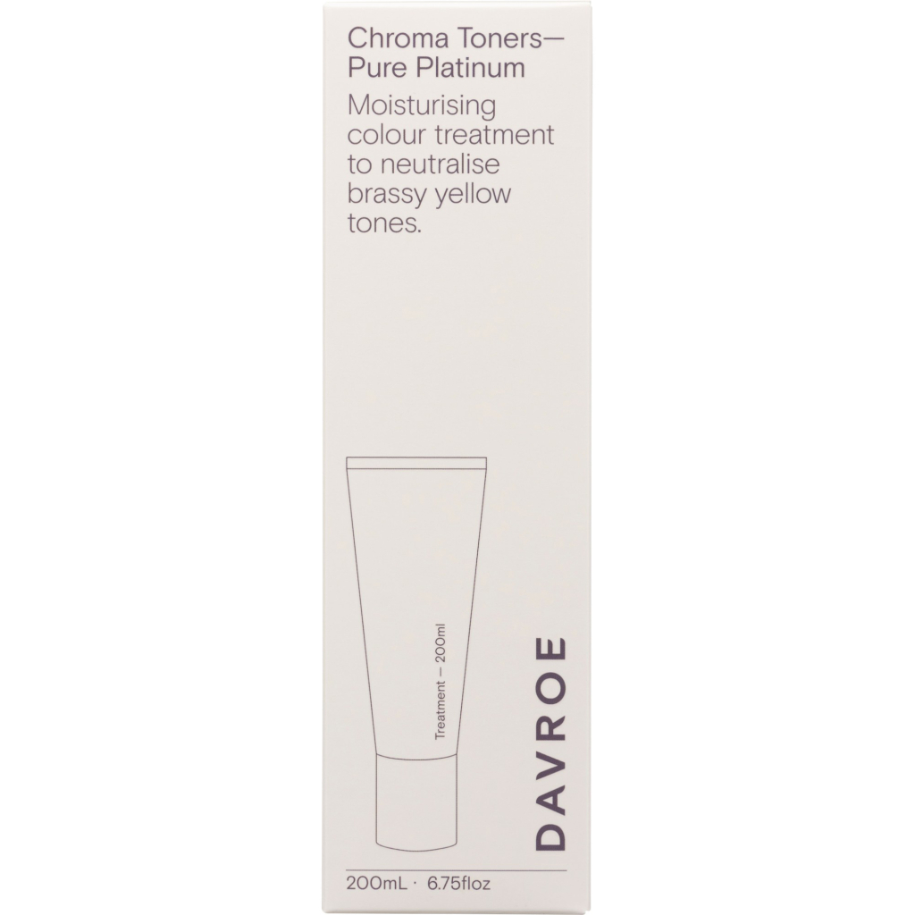 Відтінковий бальзам Davroe Chroma Colour Treatments Pure Platinum Toner 200 мл (9326123009517) - зображення 2