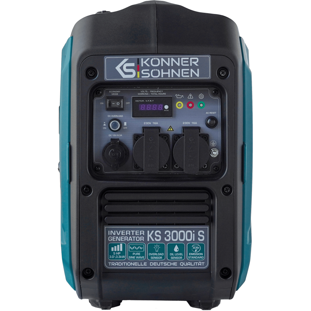 Генератор Konner&Sohnen інверторний KS3000IS, 230V, 3.3kW, ручни (KS3000IS) - зображення 8