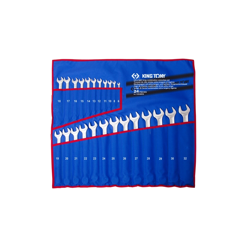 Ключ KING TONY комбінований 24 шт. (12B4MRN) - зображення 1