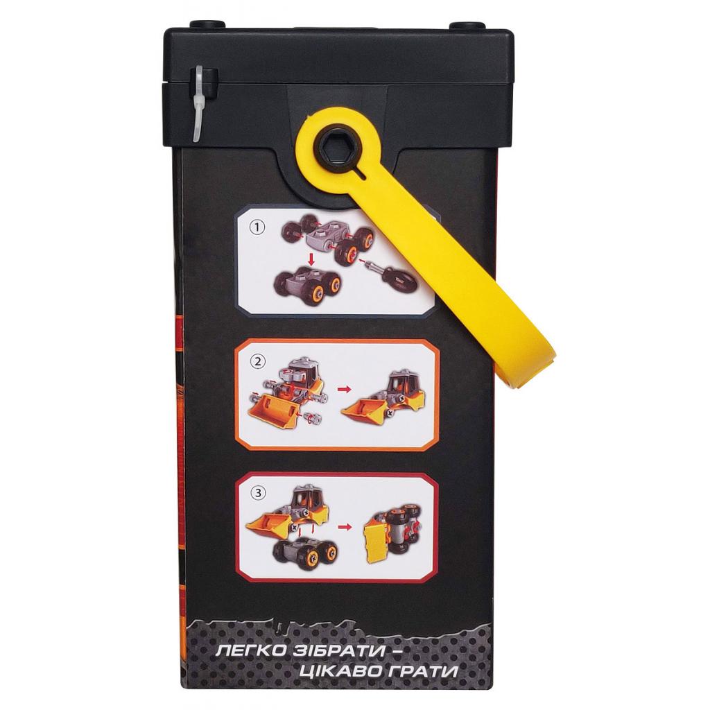 Конструктор Microlab Toys Будівельна техніка - трактор (MT8910) - зображення 4