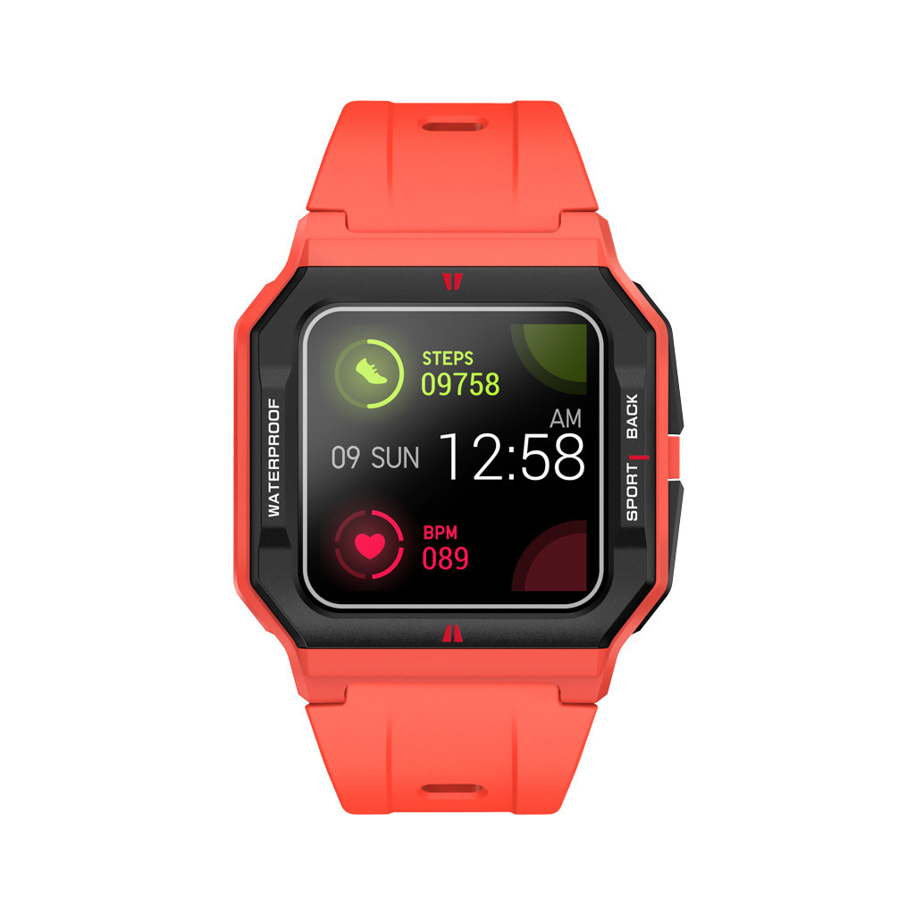 Смарт-годинник Gelius Pro GP-SW006 (Old School) (IPX7) Red - зображення 8