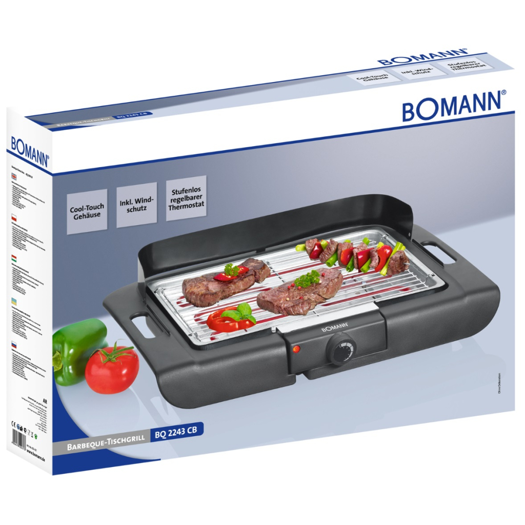 Електрогриль Bomann BQ 2243 СВ (BQ2243СВ) - зображення 3