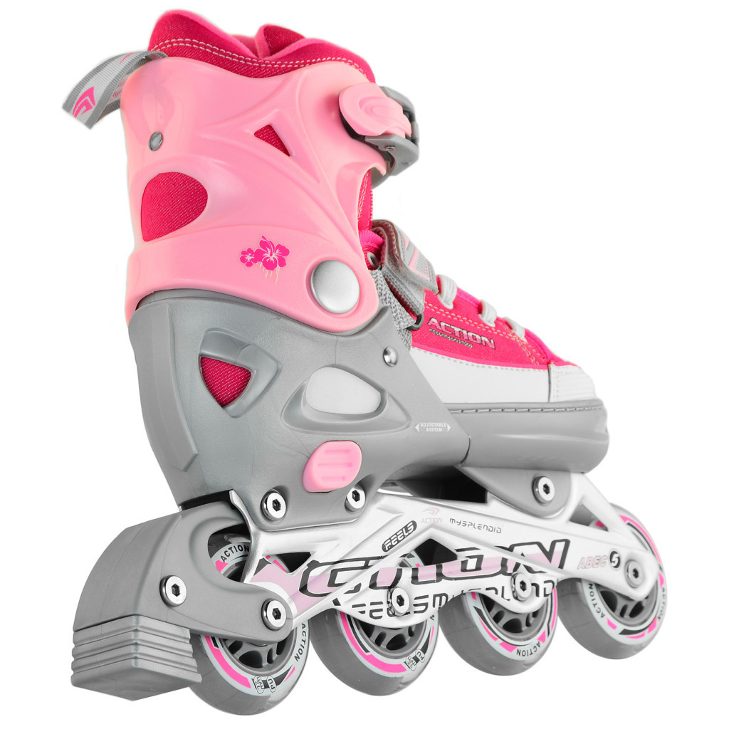 Роликові ковзани Action Anny Рожеві 37-40 (PW-126B-13-2PINK/37-40) - зображення 7