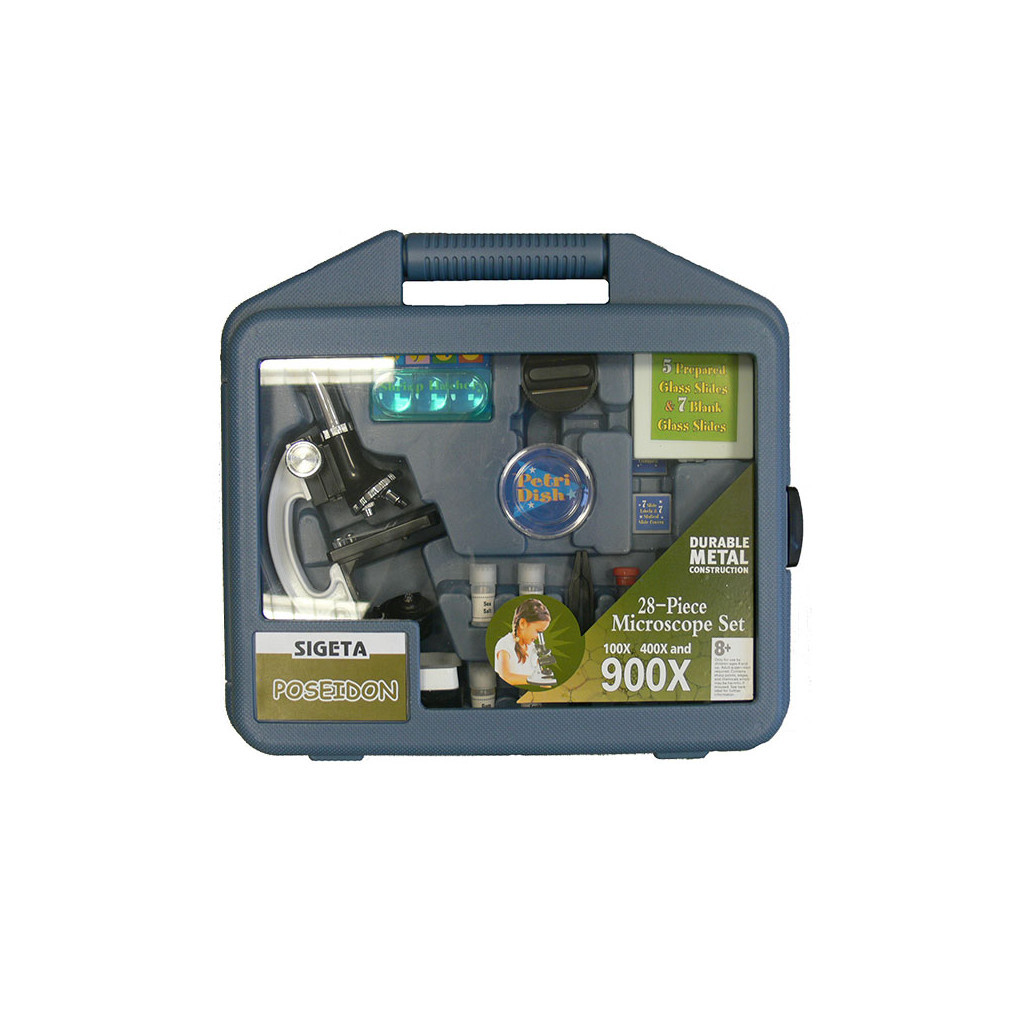 Мікроскоп Sigeta Poseidon 100x, 400x, 900x (65902) - зображення 6