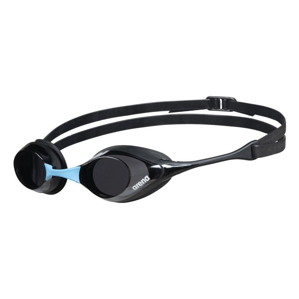 Окуляри для плавання Arena Cobra Swipe 004195-600 чорний, блакитний Уні OSFM (3468336570159) - зображення 1