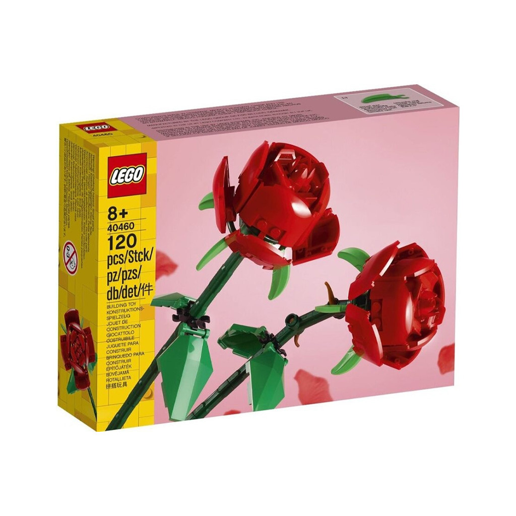 Конструктор LEGO Iconic Троянди 120 деталей (40460) - зображення 1