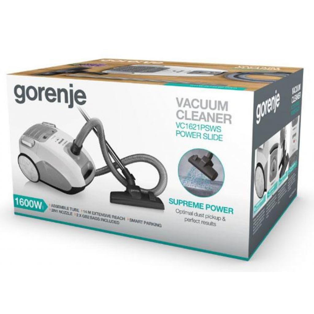 Пилосос Gorenje VC 1621 PSWS (VC1621PSWS) - зображення 6