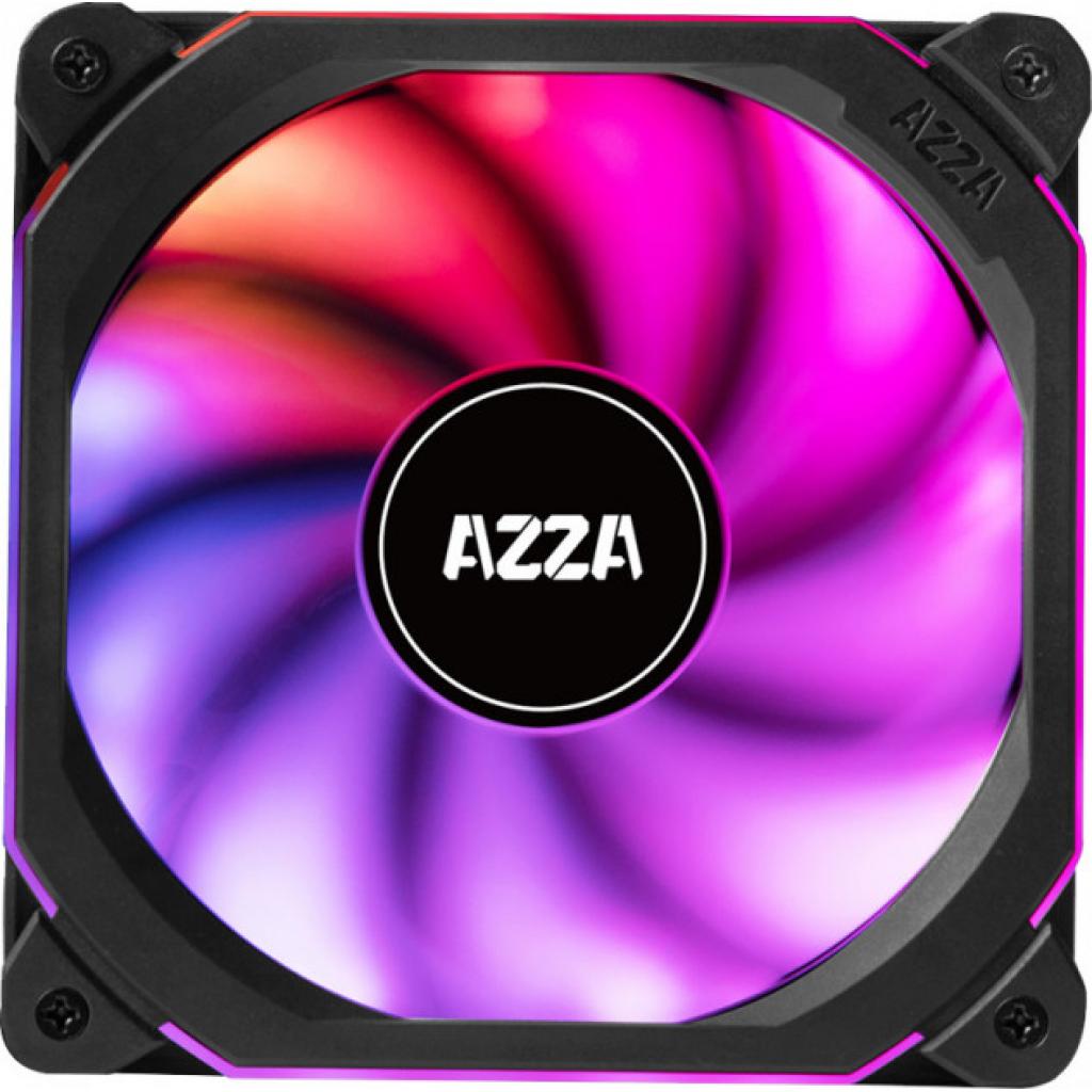 Кулер до корпусу Azza 1 X PRISMA DIGITAL RGB FAN 120mm (FFAZ-12DRGB-011) - зображення 1