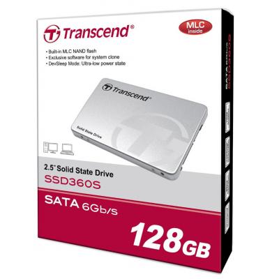 Накопичувач SSD 2.5" 128GB Transcend (TS128GSSD360S) - зображення 5