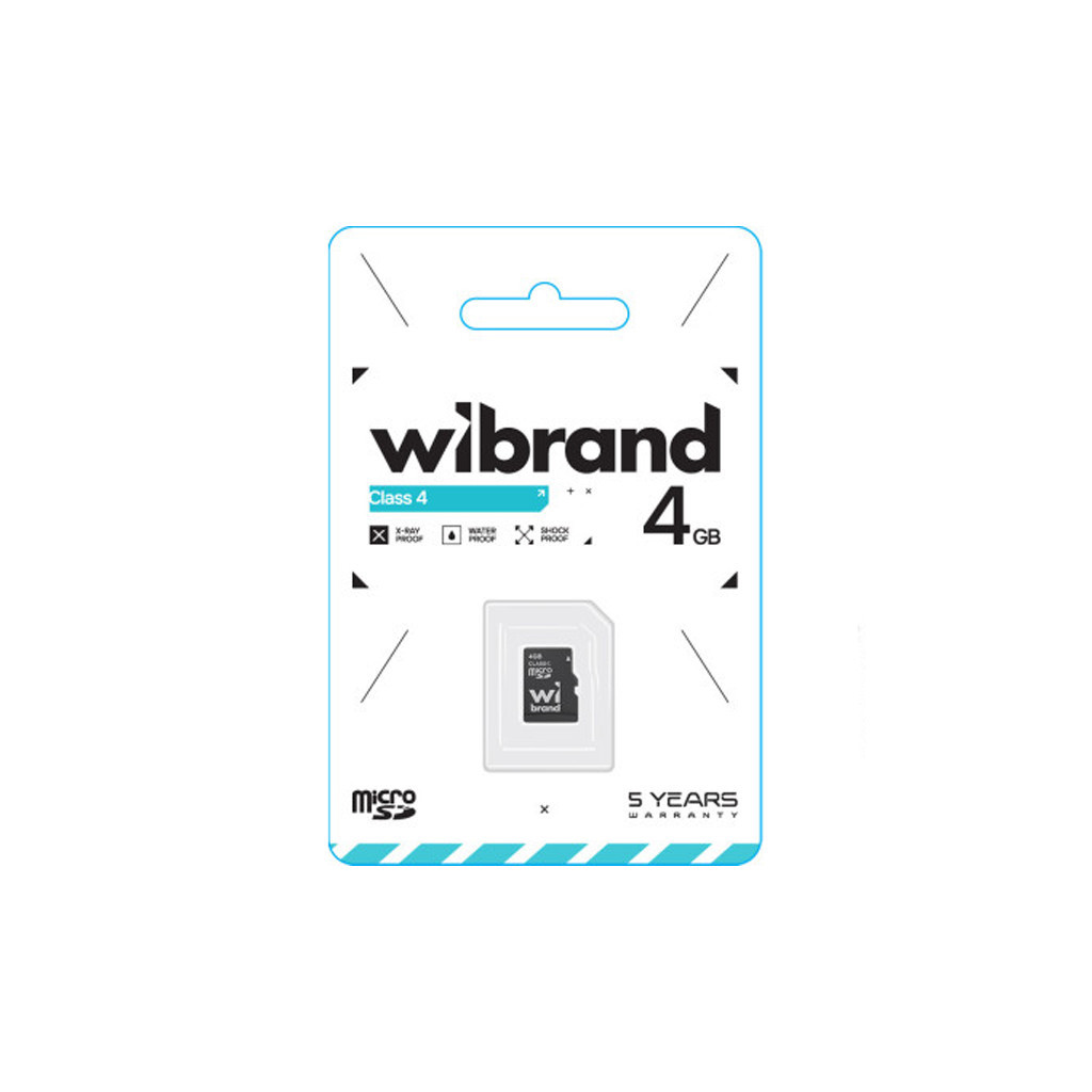Карта пам'яті Wibrand 4GB mictoSD class 4 (WICDC4/4GB) - зображення 2