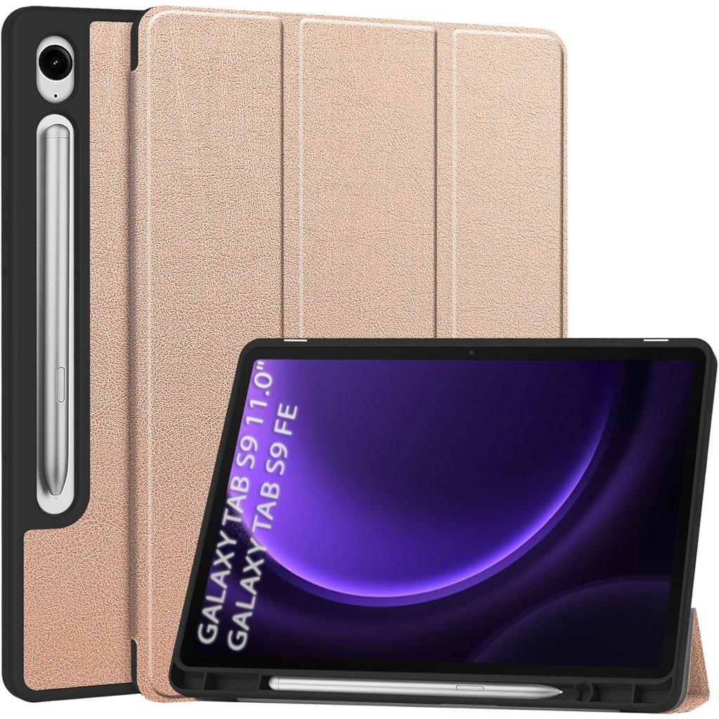 Чохол до планшета BeCover Flexible TPU Mate Samsung Tab S9 (SM-X710/SM-X716)/S9 FE (SM-X510/SM-X516B) 11.0" Rose Gold (712532) - зображення 1
