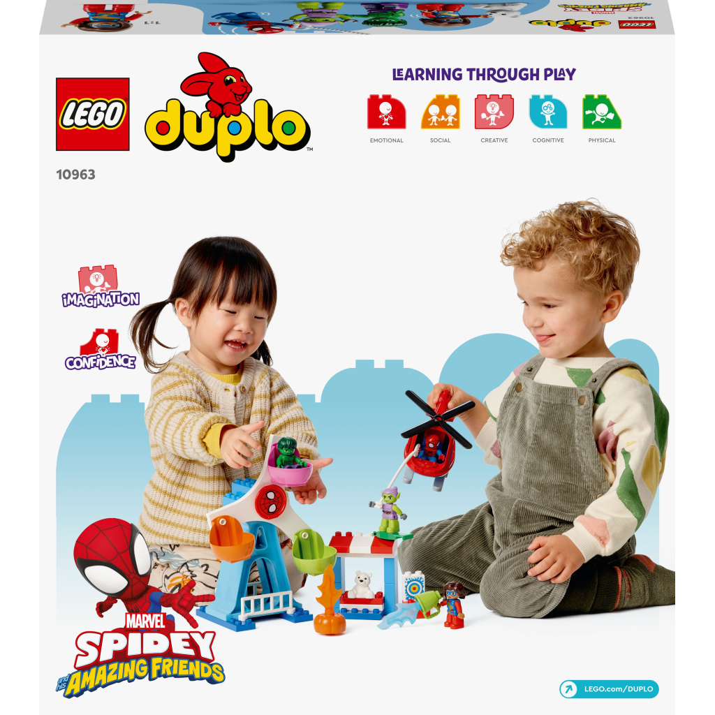 Конструктор LEGO DUPLO Super Heroes Людина-Павук і друзі: Пригоди на ярмарку 41 деталь (10963) - зображення 10