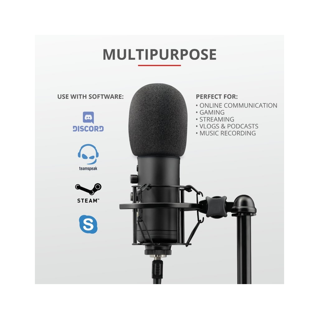 Мікрофон Trust GXT 256 Exxo USB Streaming Microphone (23510) - зображення 9