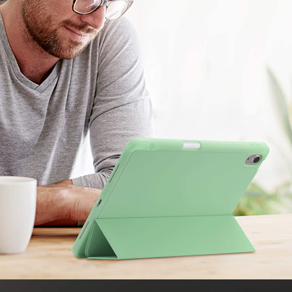 Чохол до планшета BeCover Direct Charge Pen mount Pencil Apple iPad 10.9" 2022 Green (708497) - зображення 7