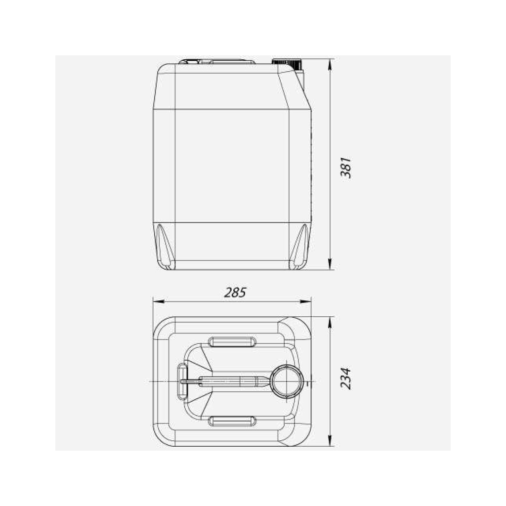 Каністра автомобільна КОМПОНЕНТ 20 л ПЕ (4134) - зображення 6