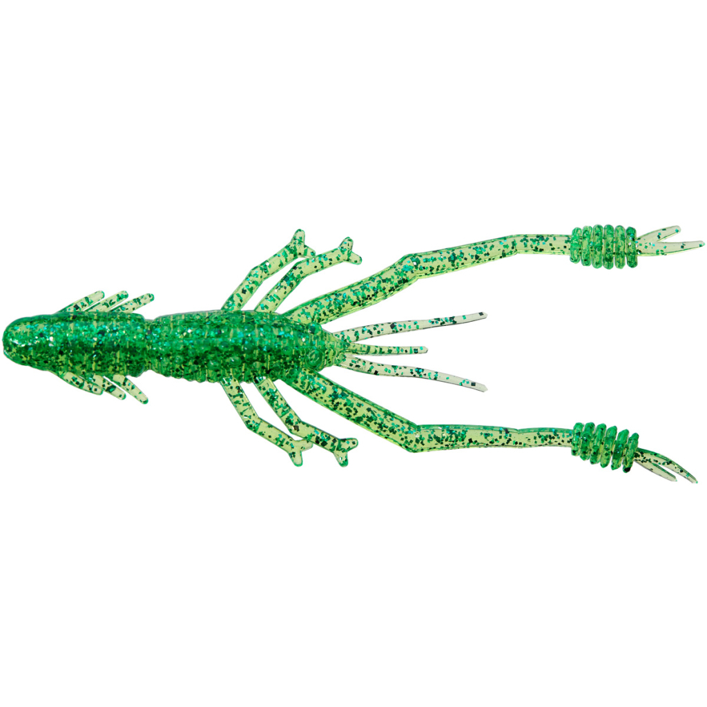 Силікон рибальський Reins Ring Shrimp 4" 592 Bucksy Chart (8 шт/уп.) (1552.09.81) - зображення 1