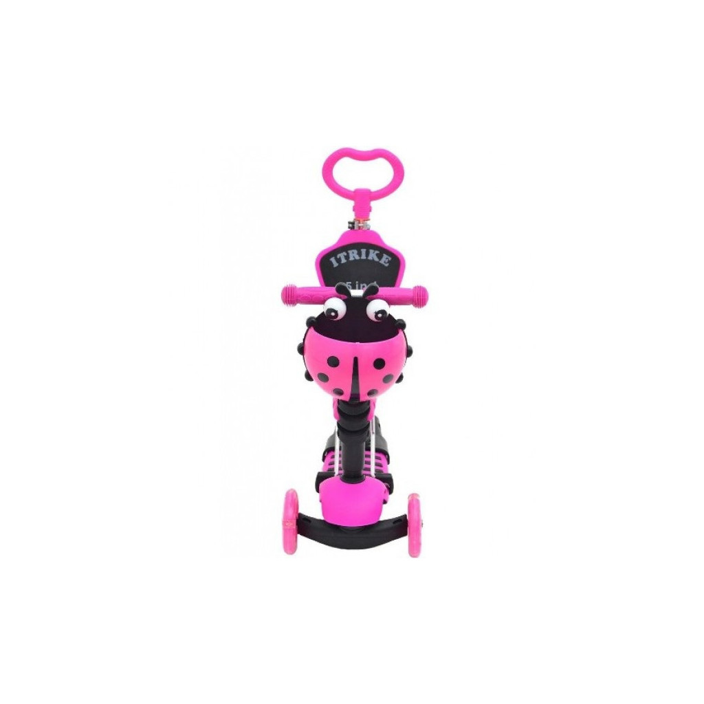 Самокат iTrike Maxi JR 5 в 1 pink (JR 3-026-B pink) - зображення 2